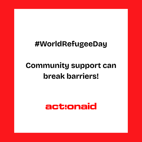 #WorldRefugeeDay: community support can break barriers!
